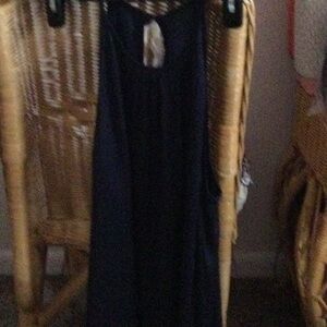 Elegant Navy Blue Dress